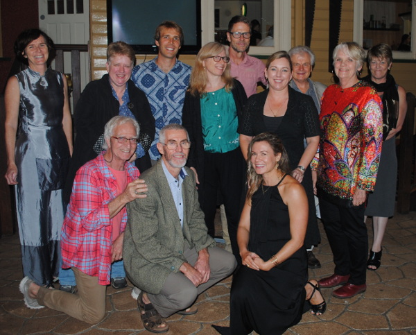 Left to right; Front row - Dr Harry Freeman, Dr Michael Douglas, Rebekah Herman, Standing - Libby Kelly, Dr Charlotte Hall, Dr Jeremy Webber, Dr Jane Burges, Dr Graham Truswell, Sue Phelan, Dr Andrew Binns, Dr Jane Barker, Joanne Chad